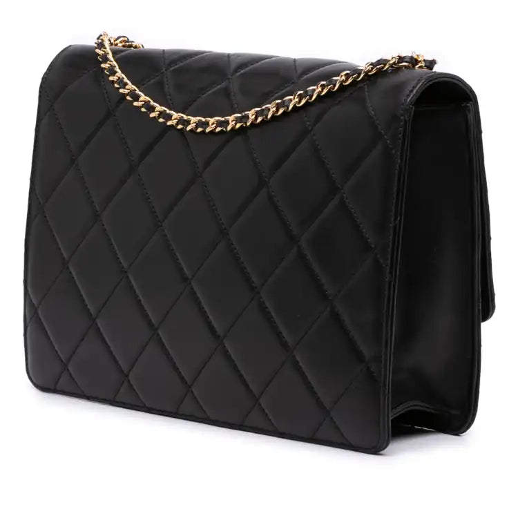 Chanel Medium Quilted Lambskin Golden Class Flap