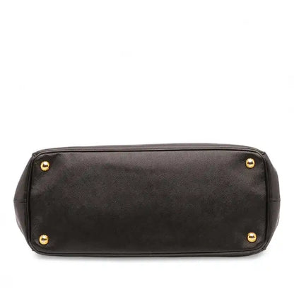 Prada Medium Saffiano Lux Galleria Double Zip Satchel