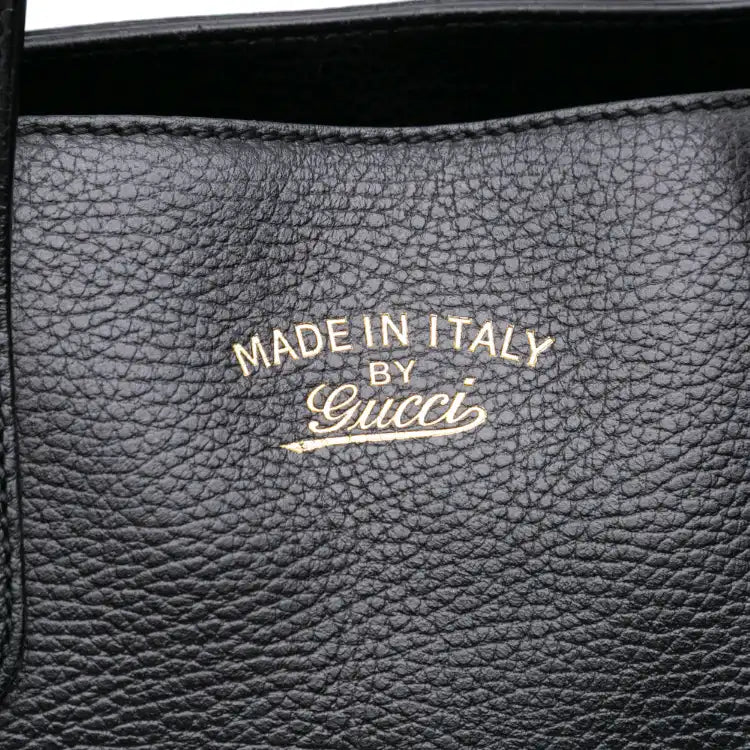 Gucci Leather Swing Convertible Tote