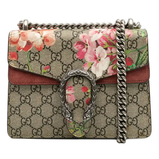 Gucci Small GG Supreme Blooms Dionysus Crossbody