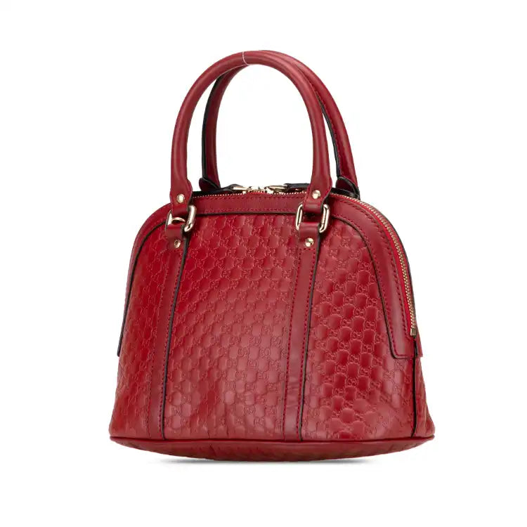 Gucci Mini Microguccissima Dome Satchel