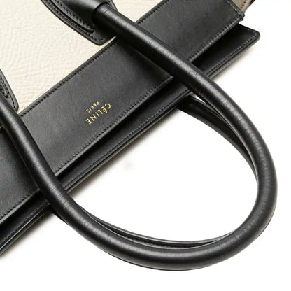 Celine Mini Tricolor Calfskin Luggage Tote