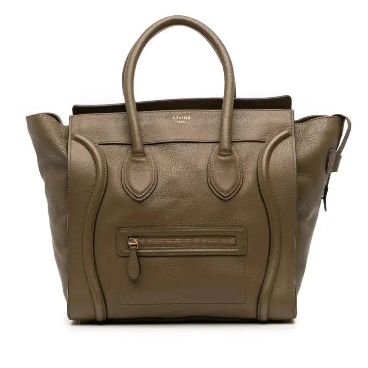 Celine Mini Calfskin Luggage Tote