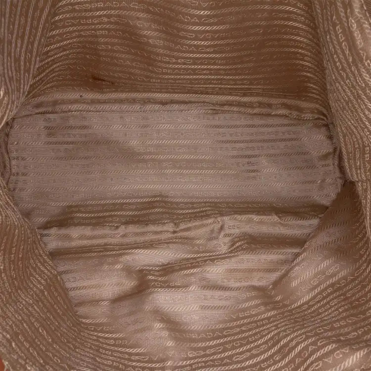 Prada Canvas Canapa Logo Tote