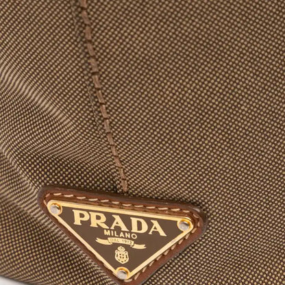 Prada Canvas Canapa Logo Tote
