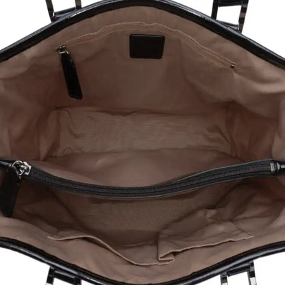 Burberry Supernova Check Coated Canvas Tote