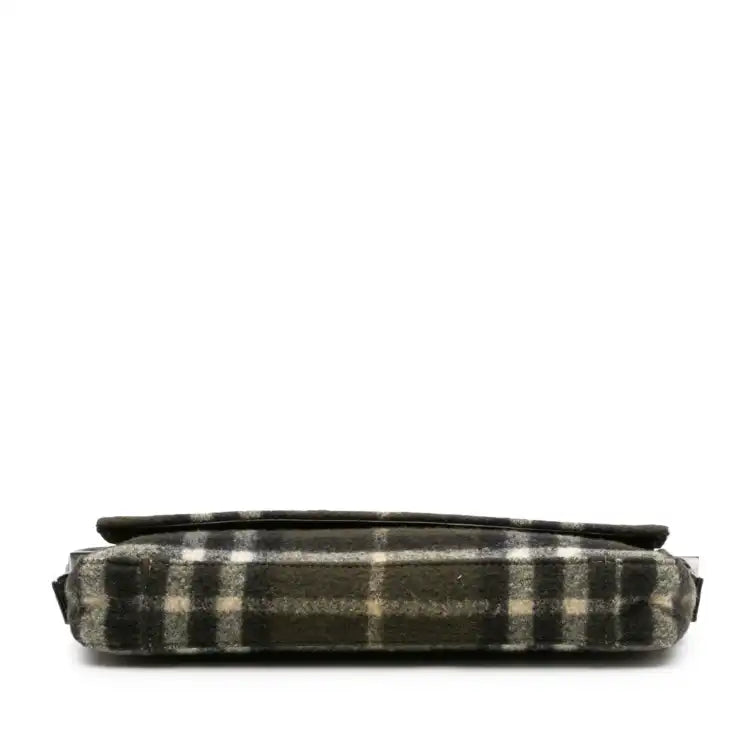 Burberry House Check Wool Handbag