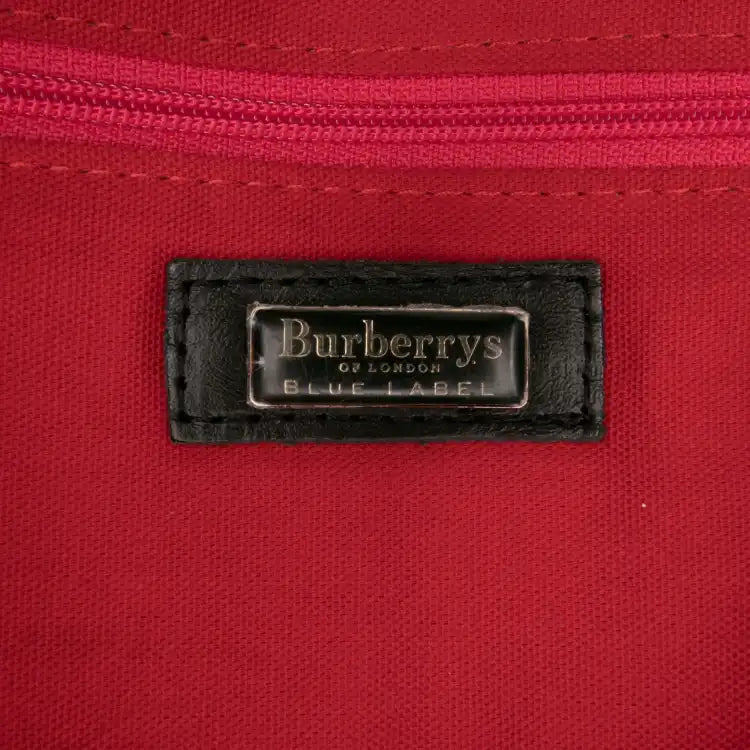 Burberry House Check Wool Handbag