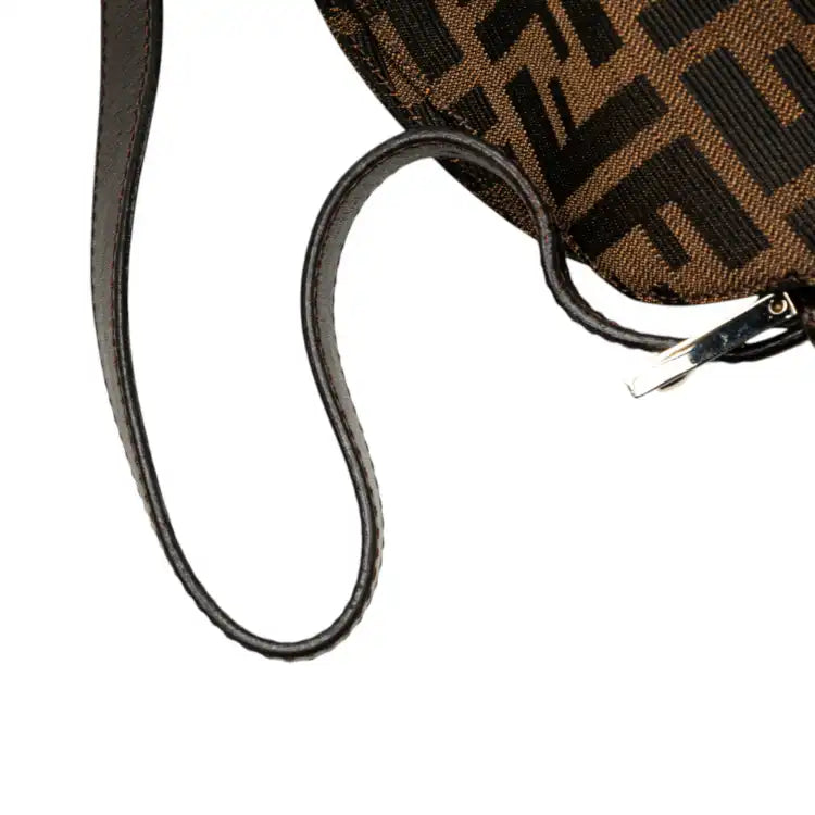 Fendi Zucca Canvas Double Flap Mamma