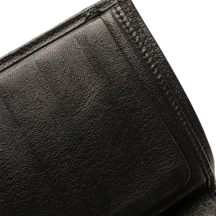 Chanel Double Stitched Lambskin Long Bill Wallet
