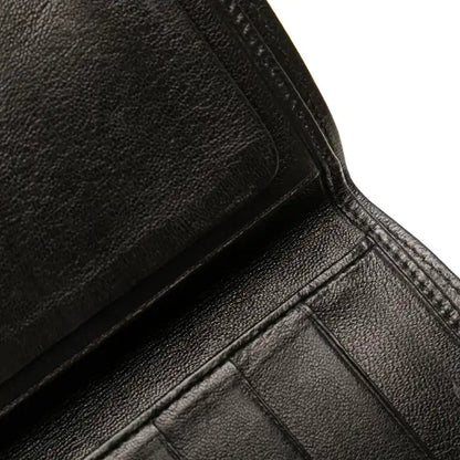 Chanel Double Stitched Lambskin Long Bill Wallet