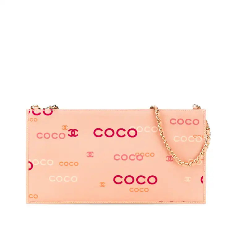 Chanel Canvas Coco Chain Pochette