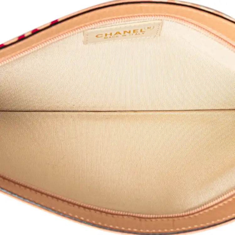 Chanel Canvas Coco Chain Pochette