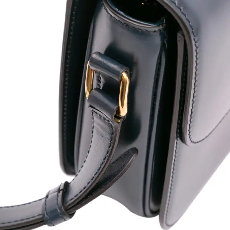 Celine Classique Shiny Calfskin Triomphe Crossbody