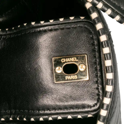 Chanel CC Quilted Lambskin Handbag