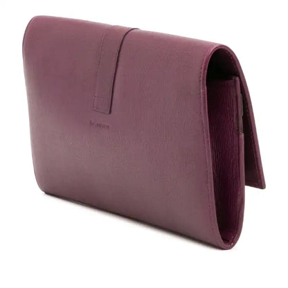 Yves Saint Laurent Leather Chyc Ligne Travel Wallet