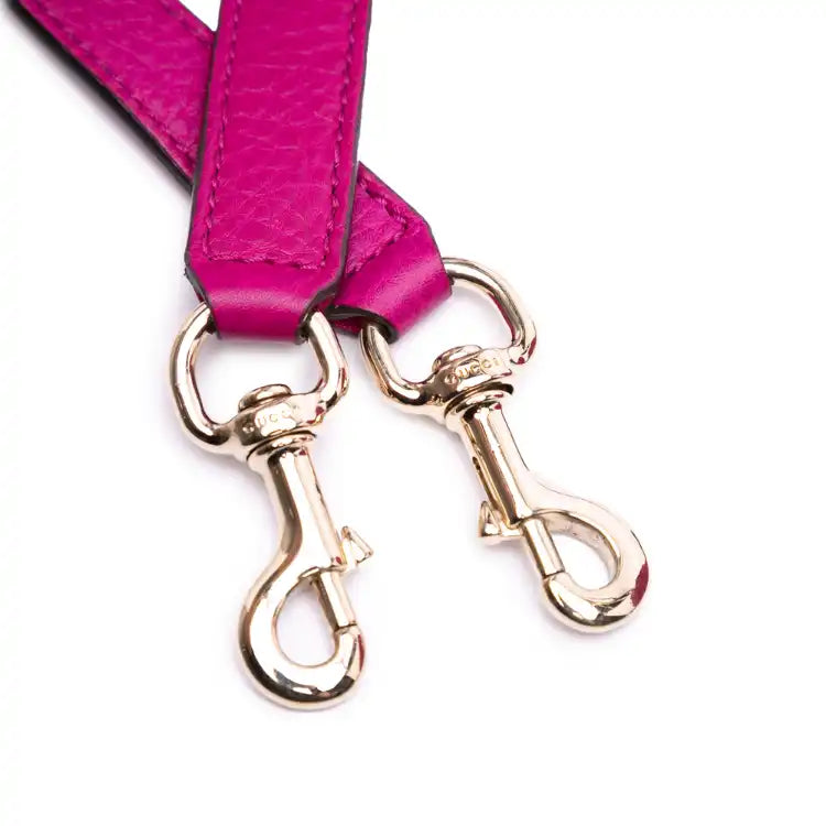 Gucci Medium Calfskin Bamboo Shopper Satchel