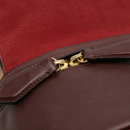 Burberry Nubuck and House Check Canvas Beckett Bucket Bag