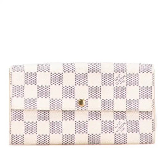 Louis Vuitton Damier Azur Sarah Long Wallet