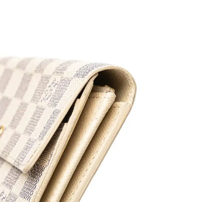 Louis Vuitton Damier Azur Sarah Long Wallet