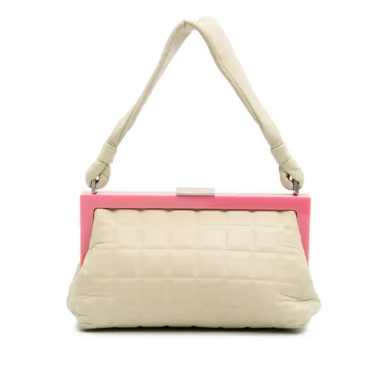 Chanel Chocolate Bar Lambskin Frame Bag