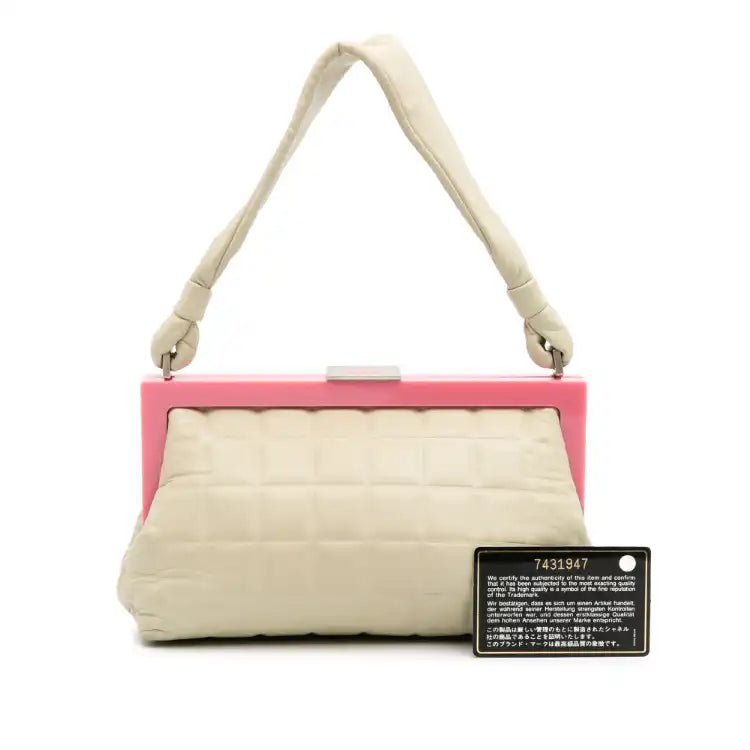 Chanel Chocolate Bar Lambskin Frame Bag