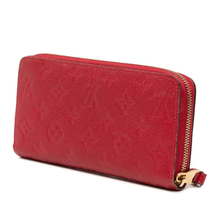 Louis Vuitton Monogram Empreinte Zippy Long Wallet