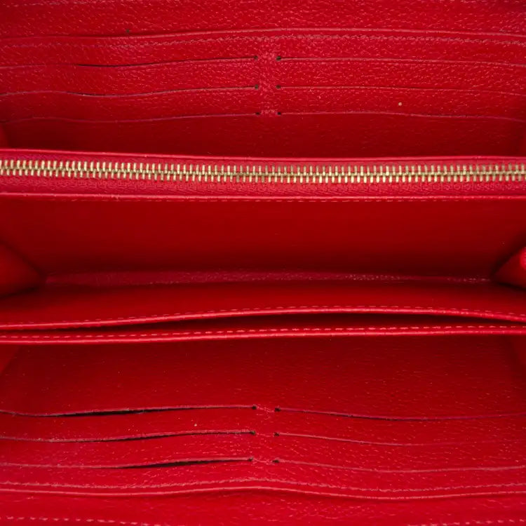 Louis Vuitton Monogram Empreinte Zippy Long Wallet