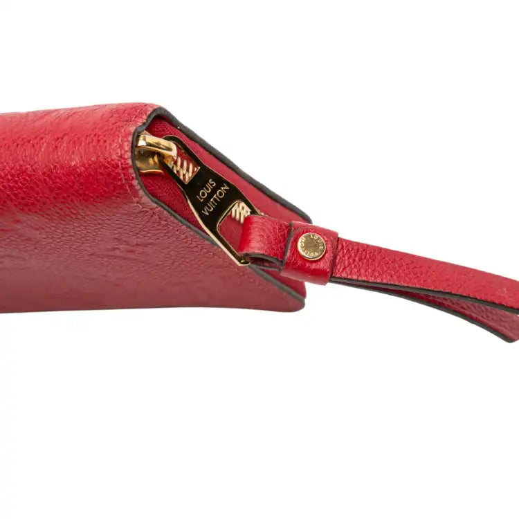 Louis Vuitton Monogram Empreinte Zippy Long Wallet