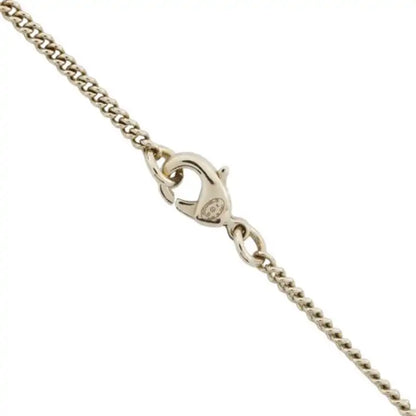 Chanel Gold Plated Faux Pearl CC Rhinestone Pendant Necklace