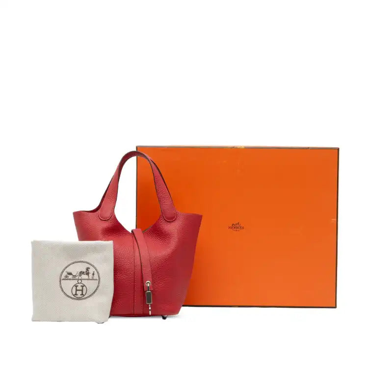 Hermès Clemence Picotin Lock 18