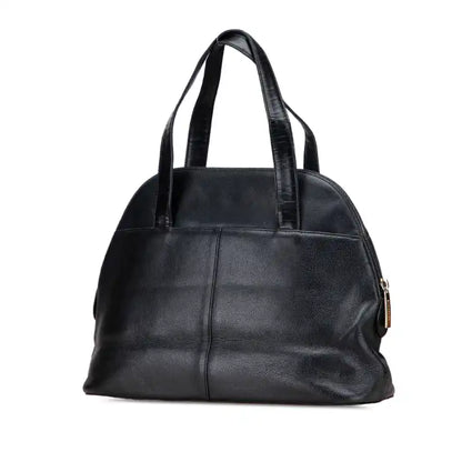 Burberry Leather Dome Handbag
