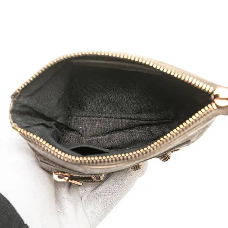 Balenciaga Lambskin Motocross Giant 12 Porte Monnaie Zip Coin Purse