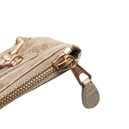 Balenciaga Lambskin Motocross Giant 12 Porte Monnaie Zip Coin Purse