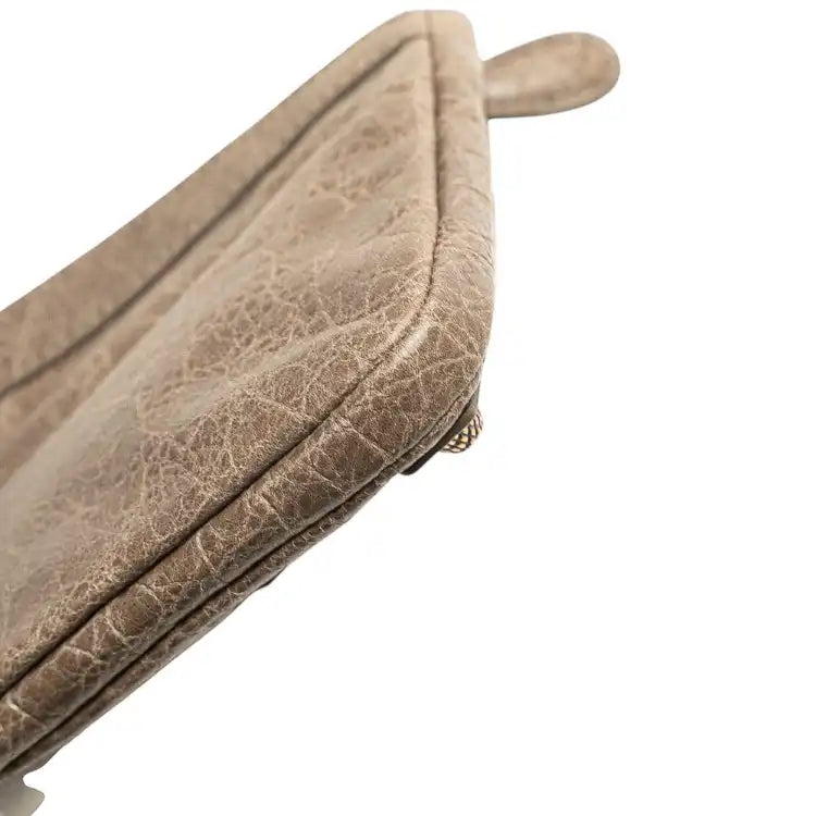 Balenciaga Lambskin Motocross Giant 12 Porte Monnaie Zip Coin Purse