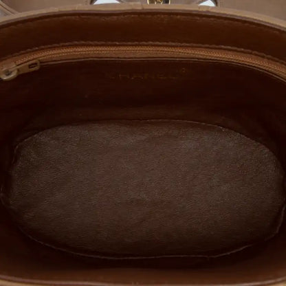 Chanel CC Quilted Lambskin Tassel Vanity Bag