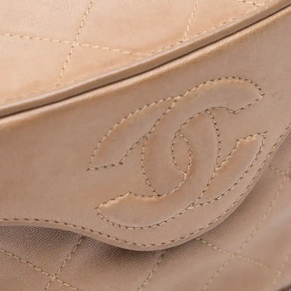 Chanel CC Quilted Lambskin Tassel Vanity Bag