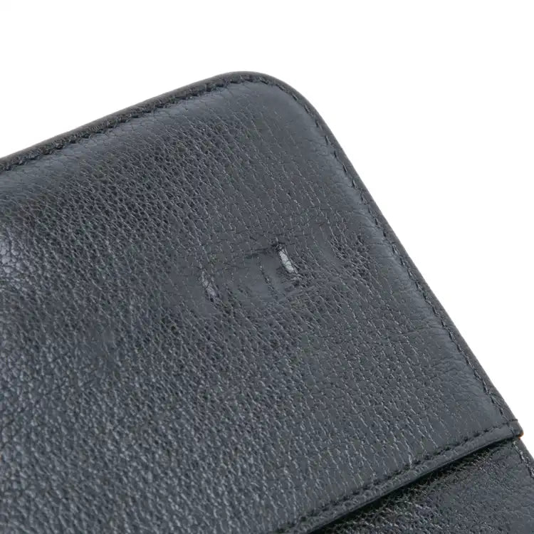 Chanel Studded Grained Calfskin Boy Wallet On Chain