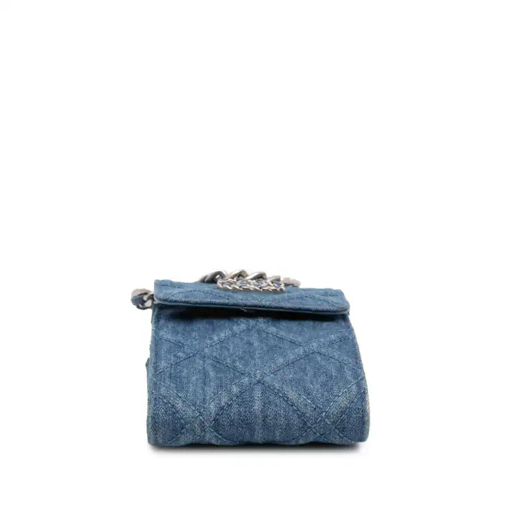 Chanel Denim 19 Phone Holder with Chain