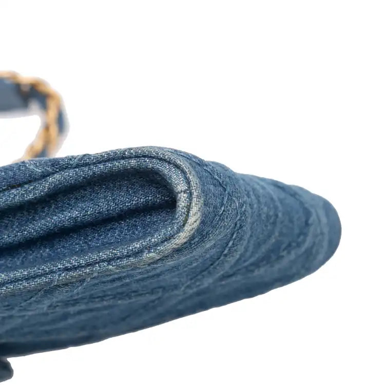 Chanel Denim 19 Phone Holder with Chain