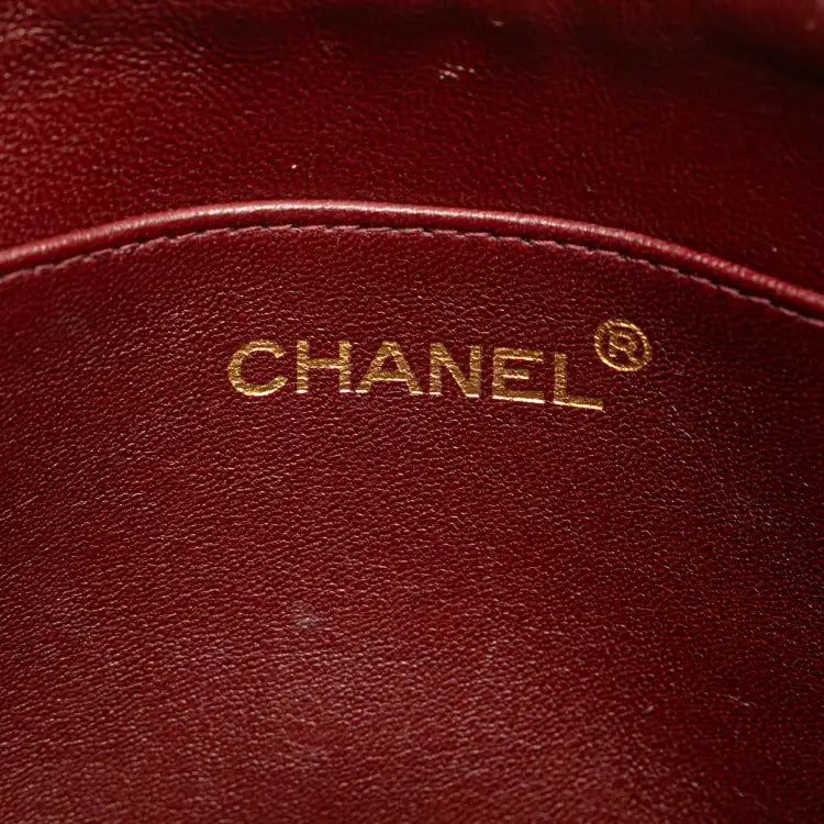 Chanel Quilted Lambskin Chain Handbag