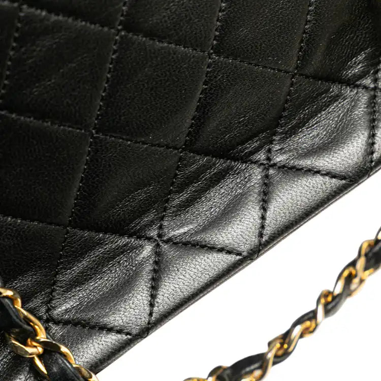 Chanel Quilted Lambskin Chain Handbag