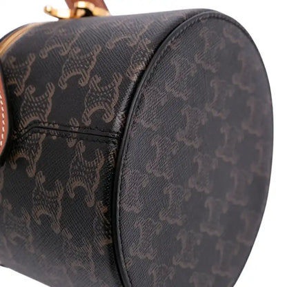 Celine Triomphe Coated Canvas Triomphe Nina Minaudiere Bag