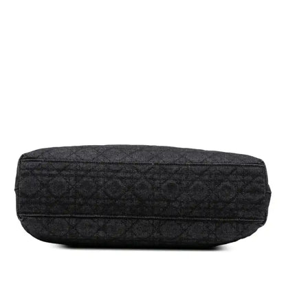 Dior Extra Large Denim Cannage Lady