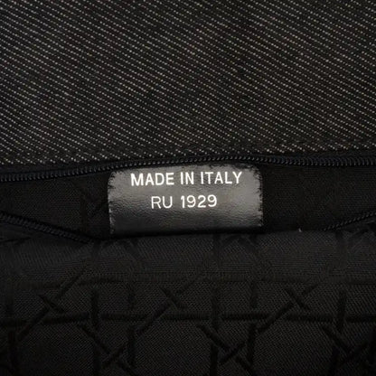 Dior Extra Large Denim Cannage Lady