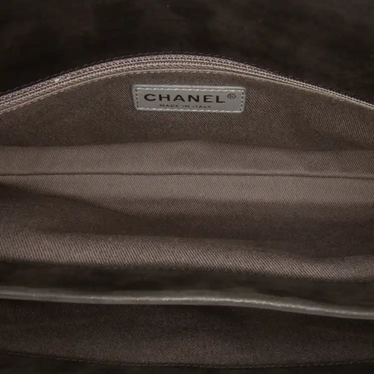 Chanel Large Quilted Iridescent Calfskin Coco Daily Flap