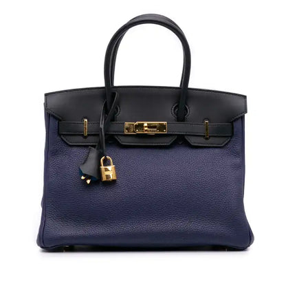 Hermès Clemence and Sombrero Verso Birkin Retourne 30