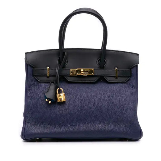 Hermès Clemence and Sombrero Verso Birkin Retourne 30
