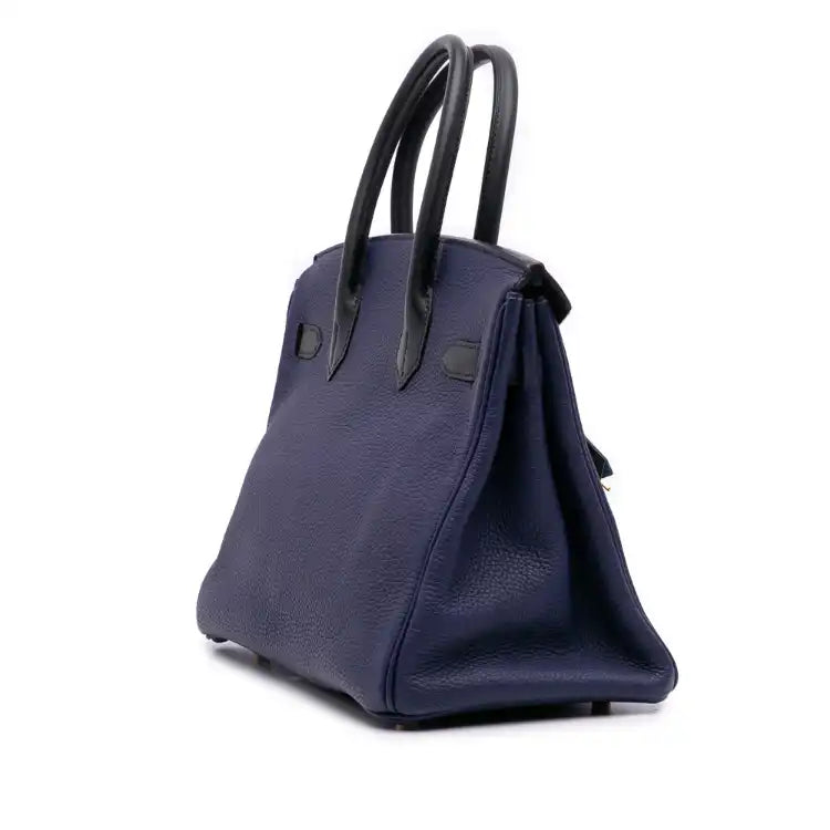 Hermès Clemence and Sombrero Verso Birkin Retourne 30
