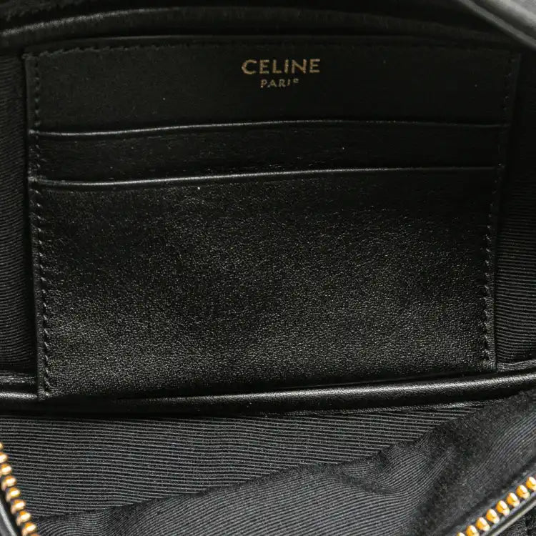 Celine Quilted Calfskin C Charm Belt Bag